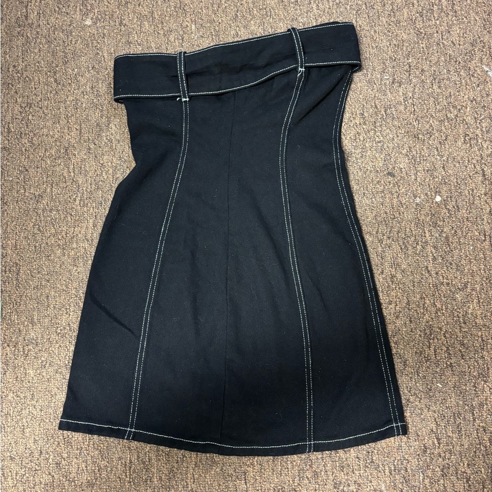 White Fox - Black Jean - “Do it Right Mini Dress”